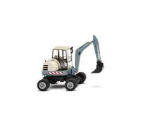 Wiking 065809 H0 Modèle réduit de véhicule de construction Mini-pelle, bleu alpin