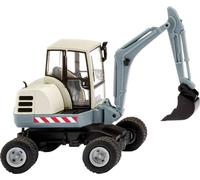 Wiking 065809 H0 Modèle réduit de véhicule de construction Mini-pelle, bleu alpin