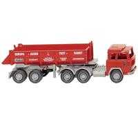 Wiking 067708 H0 Modèle réduit de camion Magirus Deutz Train de chute arrière 235 D « course d'essai Europe-Asie »