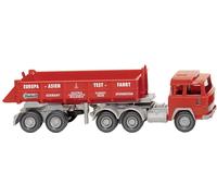 Wiking 067708 H0 Modèle réduit de camion Magirus Deutz Train de chute arrière 235 D « course dessai Europe-Asie »