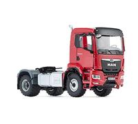 WIKING 077653 MAN TGS 18, 510 4x4 BL Camion à 2 Essieux, Modèle réduit détaillé de Camion, 1:32, Métal,plastique, à partir de 14 ans, multiples Fonctionnalités, Calandre pivotante, Rouge