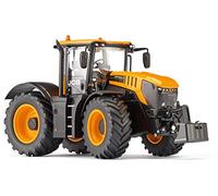 WIKING 077848 JCB Fastrac 8330 Modèle réduit de tracteur, 1:32, métal/plastique, à partir de 14 ans, Nombreuses fonctions, Roues interchangeables, Cabine détaillée avec instruments, Capot moteur ouvrable