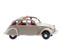 Wiking 080916 H0 Modèle réduit de Voiture particulière Citroën 2 CV, Gris Olive