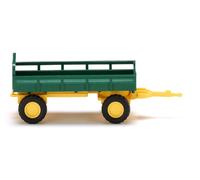 WIKING 086904 Échelle Ho Remorque Agriculture A Due Axes Vert