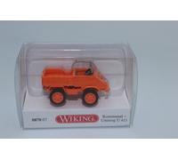 Wiking 087007 Unimog U 411 Communal Orange 1:87 H0 NEU Avec OVP