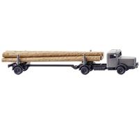 Wiking Modèle réduit de camion Büssing 8000 fourgonnettes de transport de bois long N
