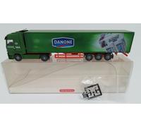 WIKING HO 1/87 CAMION MB MERCEDES ACTROS SEMI REMORQUE DANONE ACTIMEL #5280343