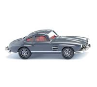 Wiking 0230 02 H0 Modèle réduit de voiture particulière Mercedes Benz 300 SL Coupé, gris fer