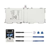 Wikinu EB-BT530FBE EB-BT530FBC EB-BT530FBU Batterie de remplacement pour tablette Galaxy Tab 4 10,1" SM-T530 (WiFi) T530NU T531(3G WiFi) T535(3G 4G LTE WiFi) T537 T537A T537V (3,8 V 6800 mAh 25,84 Wh)