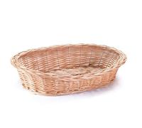 Wiklinowy Świat - Lit en osier pour chien et chat, lit en osier pour animaux de compagnie - Naturellement chaud, respirant et élégant - Différentes tailles 58x42x15cm - pas de coussin