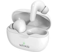 Wiko Buds Immersion - Écouteurs sans fil avec micro - intra-auriculaire - Bluetooth - Suppresseur de bruit actif - blanc