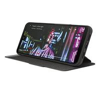 Wiko WKPRFIGAC800 coque de protection pour téléphones portables 15,2 cm (6") Folio Noir, Gris