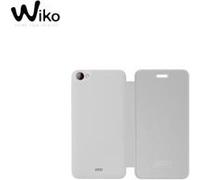 Wiko Flip coque -blanc pour Jimmy Blanc G
