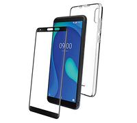 Wiko - Pack Coque Flexible + Verre TREMPE pour Y80