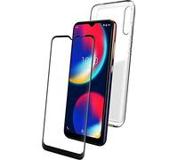 Wiko Pack Hybride Coque + Verre trempé View 4 Transparent