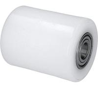 WIKO Roue Transpalette - Rouleau en Polyamide 80x95 mm - Transpalette Manuel Roue Chariot - Roulettes Pour Chariot de Transport - Charge 600 kg (25 mm Trou d’essieu)