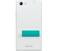 Wiko Stand - Coque de protection pour téléphone portable - polycarbonate - blanc - pour Wiko Ridge Fab 4G Blanc G