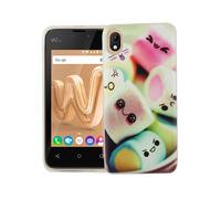 Wiko Sunny Max Étui Coque pour Portable Sac de Protection Bumper Coloré
