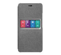 Wiko Wiboard Coque Smart Folio pour U'Feel Gris