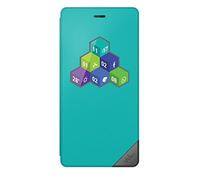 WIKO Wicube Coque Smart Folio Lenny 3 Bleen