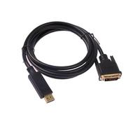 WIKRQIHL Adaptateur Hannord DisplayPort DP vers DVI, câble de Conversion 1,8 m FHD for Ordinateur de Bureau, Ordinateur Portable, téléviseur, Moniteur, projecteur