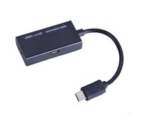 WIKRQIHL Adaptateur USB Type-C vers HDTV, câble convertisseur USB-C 3.1 mâle vers écran HD for téléphone Android MHL et Tablette