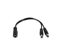 WIKRQIHL Câble répartiteur d'alimentation CC 5,5 x 2,1 mm 1 à 2 M/F for caméra de vidéosurveillance