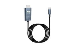 WIKRQIHL Câble USB-C vers HDMI 4K 60 Hz, Adaptateur de Type C, convertisseur HDTV, Compatible avec iPhone, 16 Pouces, MacBook, iPad Air, Samsung et Ordinateur Portable(4K 30HZ)