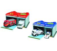 WIKY Station portable avec 2 wagons en métal 24x15,5x12,5 cm