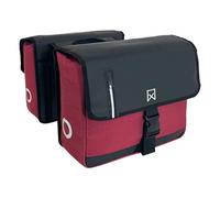 WiLa Home Dubbele businesstas Purple Red/Black 40 l