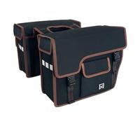 WiLa Home Willex Dubbele Cabas Afgeschuind Zwart