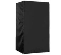 Wilafury Housse de réfrigérateur extérieure, Housse de réfrigérateur Oxford 210D imperméable et résistante aux UV, Protection d'appareil Anti-poussière pour Armoire à Boissons, 59x59x143 cm