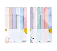 Wilafury Surligneurs Pastel 12 pièces, assortiment de stylos marqueurs Pastel esthétiques pour l'école, le bureau et l'étude