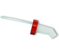Wilai Bec verseur rapide DIN61, rouge, polyéthylène haute densité (PEHD), 3,5 cm de large, 13 cm de long, fabriqué en Allemagne