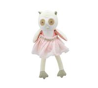 Wilberry Danseurs Hibou Peluche, Crème