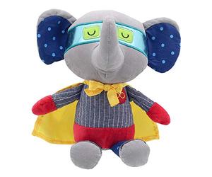 Wilberry Éléphant Super Héros Peluche