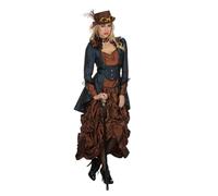 Wilbers Déguisement Steampunk Marron Femme