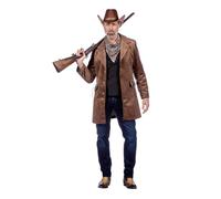 WILBERS & WILBERS 330438 - Manteau western pour homme, marron, look cow-boy, carnaval