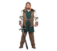 WILBERS & WILBERS 330470 - Costume de Viking pour homme, tenue de guerrier 3 pièces, déguisement médiéval pour le carnaval, soirée à thème