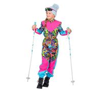 WILBERS & WILBERS - 3491 - Costume de ski rétro pour enfants avec impression des années 80, combinaison de ski sportive, combinaison de neige