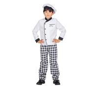 WILBERS & WILBERS - 3971 - Costume de cuisinier pour enfants, boulanger, set de trois costumes pour le carnaval