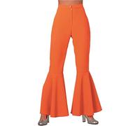 WILBERS & WILBERS 4118 - Pantalon flared Hippie, Pantalon flare pour les festivals, carnaval, fête à thème des années 70