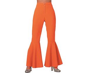 WILBERS & WILBERS 4118 - Pantalon Flared Hippie, Pantalon Flare pour Les Festivals, Carnaval, fête à thème des années 70