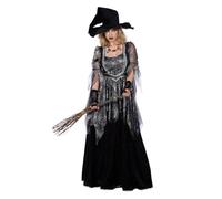 WILBERS & WILBERS - 4359 - Costume Spider Hexe, robe de sorcière pour dames, pour carnaval, Halloween