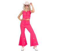 WILBERS & WILBERS 4619 - Tenue Festival Disco & Western pour femme, gilet et pantalon, Cowgirl, Carnaval