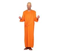 WILBERS & WILBERS 5224 - Costume de moine, bouddhiste, tibétain, orange, tunique et chauve