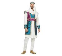 WILBERS & WILBERS 5516 - Costume Nuits arabes pour homme, ensemble 4 pièces, déguisement oriental pour le carnaval, soirée à thème
