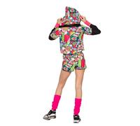 WILBERS & WILBERS Robe de soirée des années 80/90, Women, 4097-L, Multicolore, L