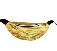 WILBERS & WILBERS - Sac Banane avec Finition holographique | Sac banane, accessoire pour festival, carnaval, tenue des années 80