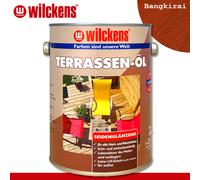 Wilckens 2,5 L Terrassen-öl Bangkirai Protection Du Bois Huile de Soin Bois